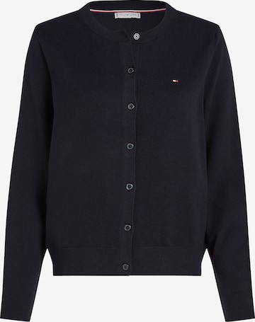 TOMMY HILFIGER Strickjacke in Blau: Vorderseite