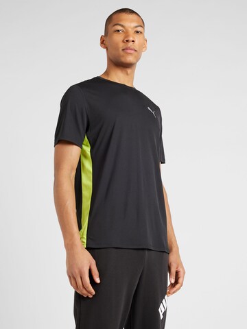 PUMA - Camiseta funcional 'RUN FAVORITE VELOCITY' en negro: frente