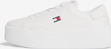 Tommy Jeans Sneakers in White: front