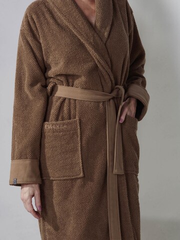 ESSENZA Long Bathrobe in Brown