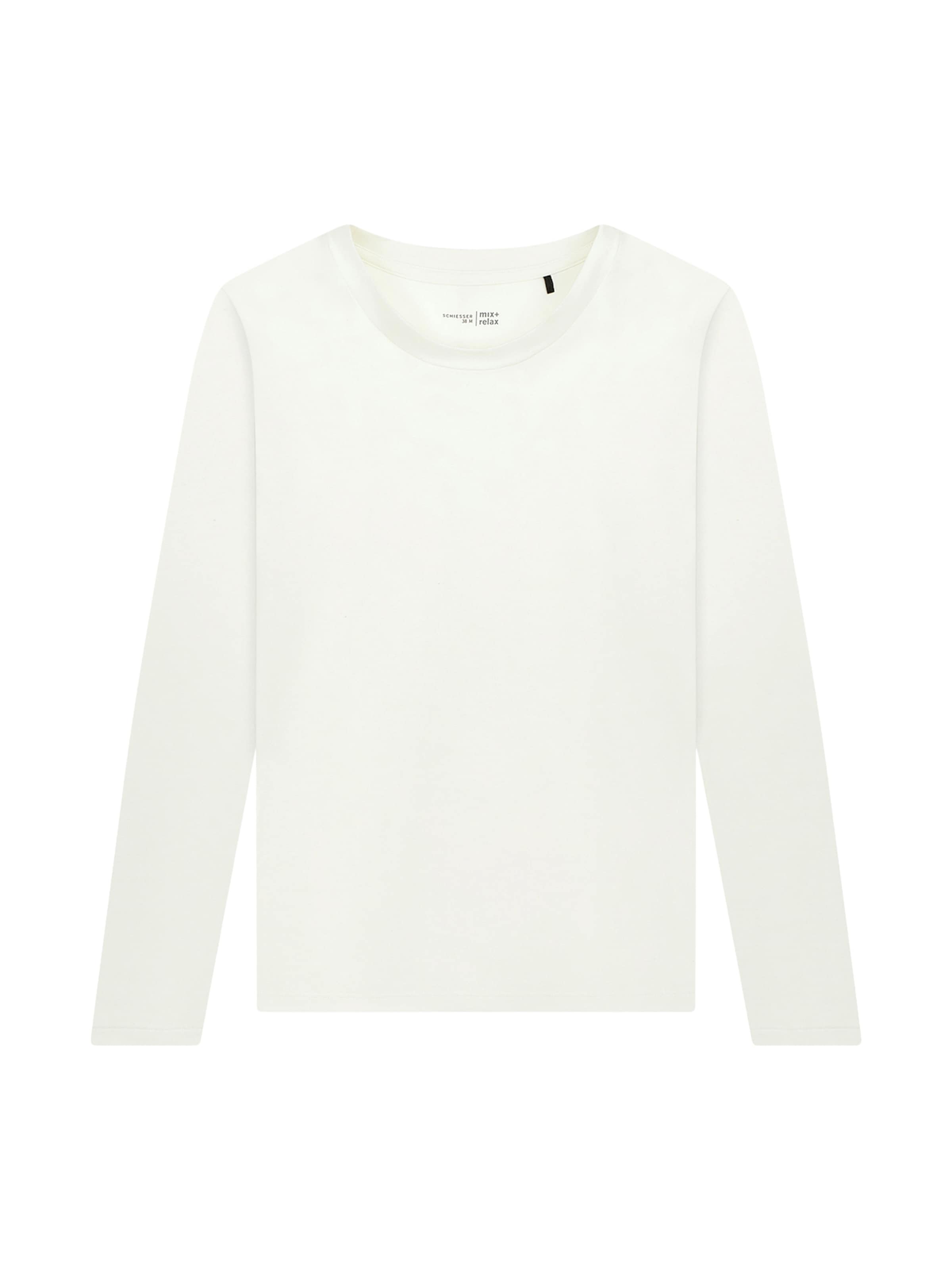 Chemise de nuit ' Mix & Relax ' SCHIESSER en blanc : devant