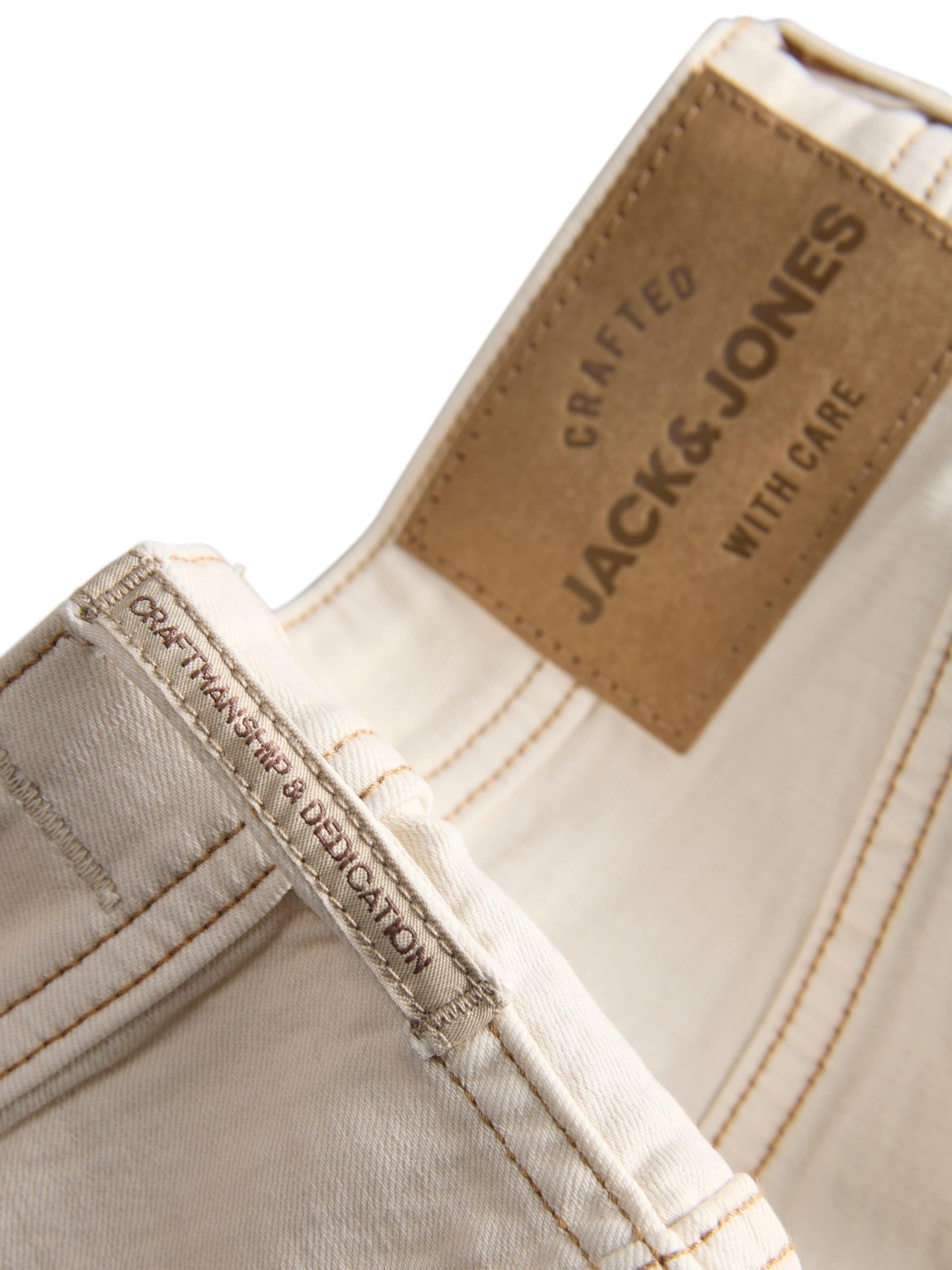 Slimfit Jeans 'JJIGlenn JJDylan' di JACK & JONES in beige