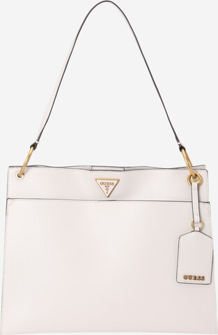 Borsa a spalla 'BASILEA' di GUESS in bianco