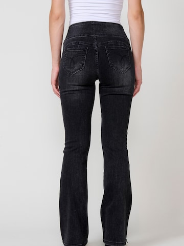 Bootcut Jeans de la KOROSHI pe negru