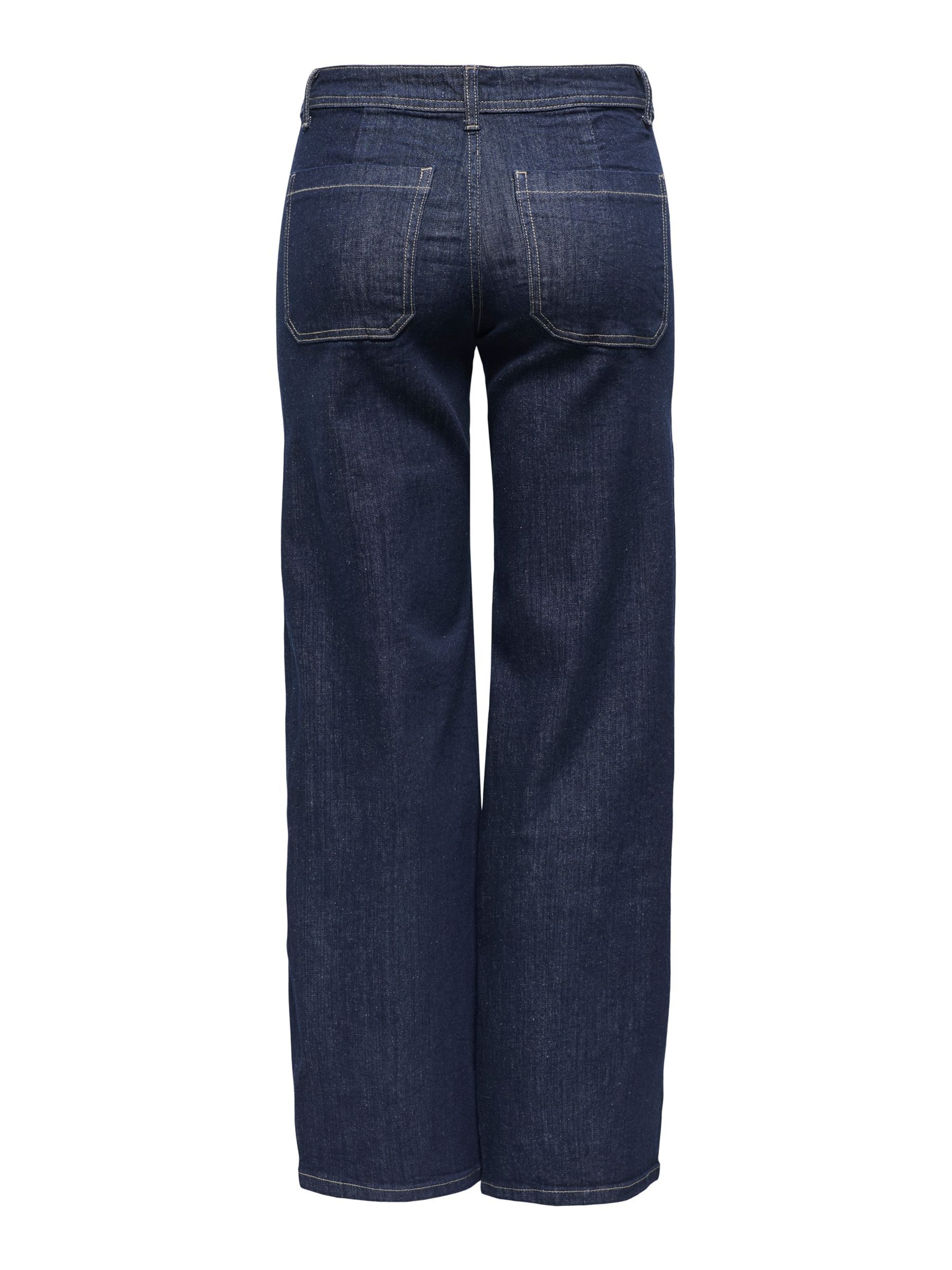 JDY Tall Wide leg Jeans 'JDYVanessa' in Blauw