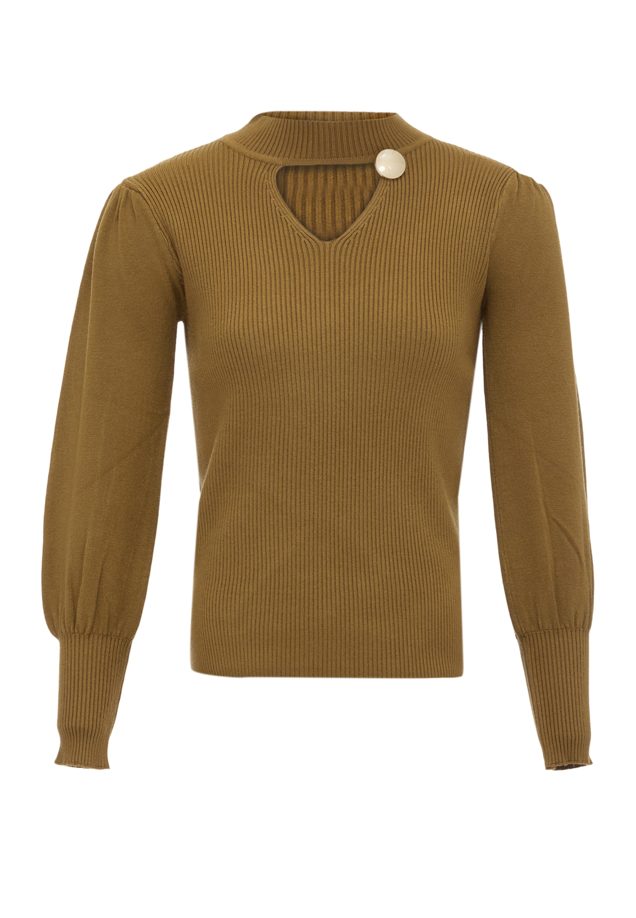 caneva - Pullover em verde: frente