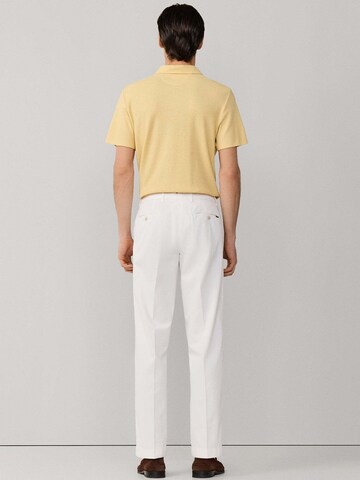 Hackett London Regular Hose 'SANDERSON ' in Weiß