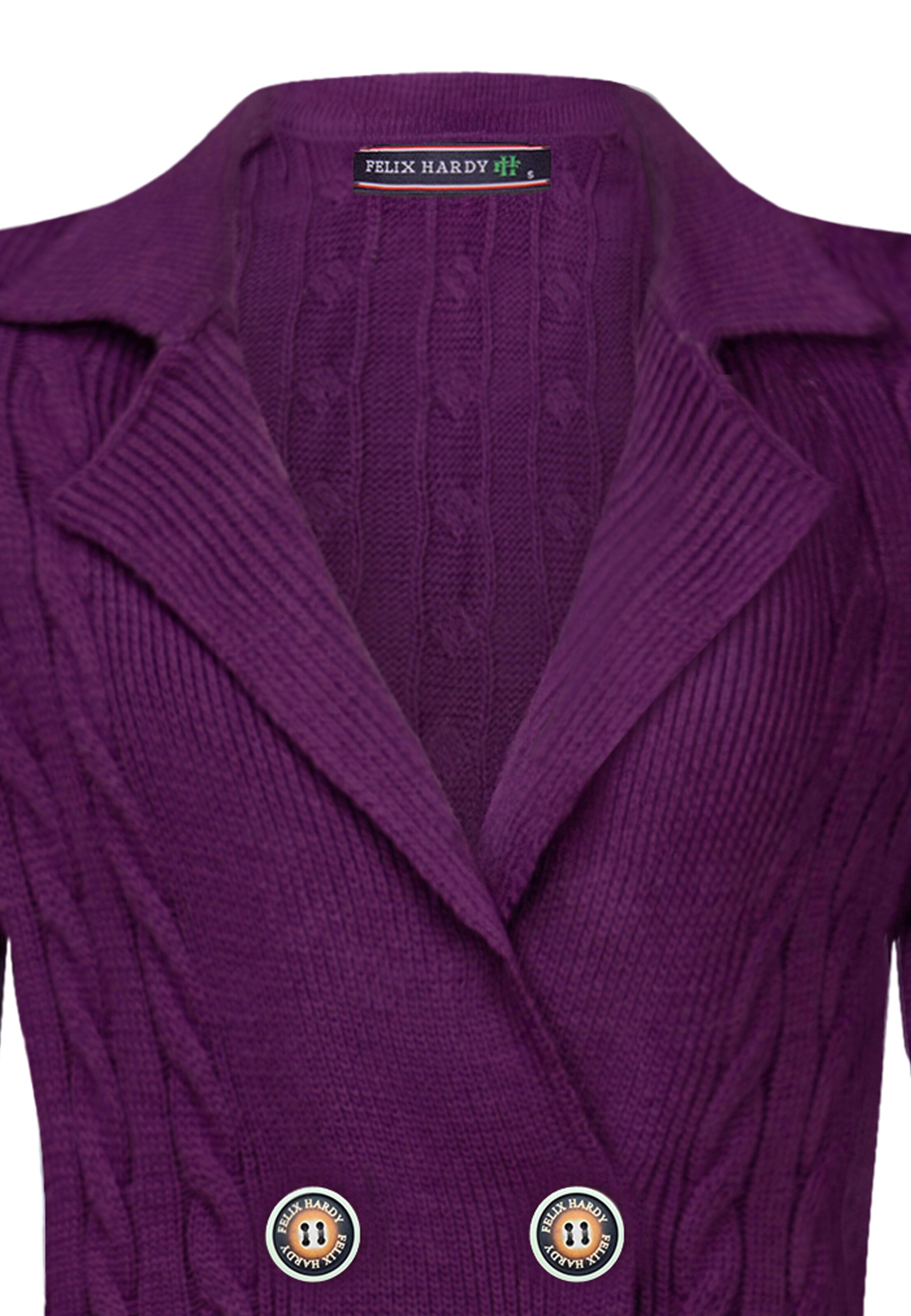 Felix Hardy Pletené šaty - Fialová