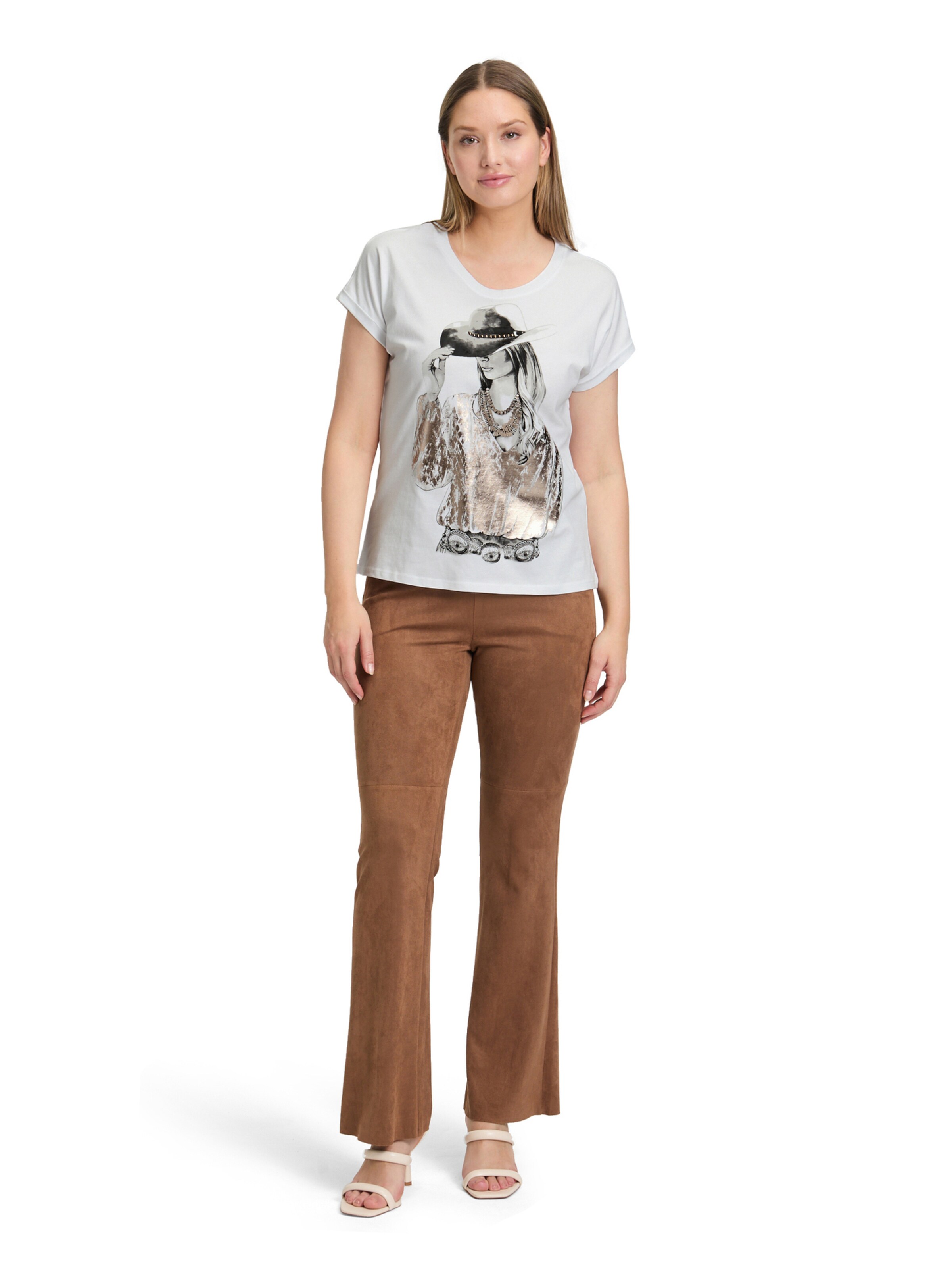 T-shirt Betty Barclay en blanc