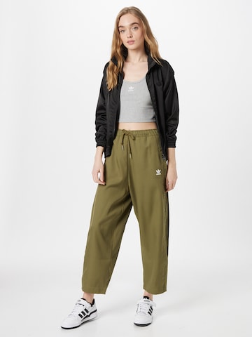 ADIDAS ORIGINALS Loose fit Trousers in Green