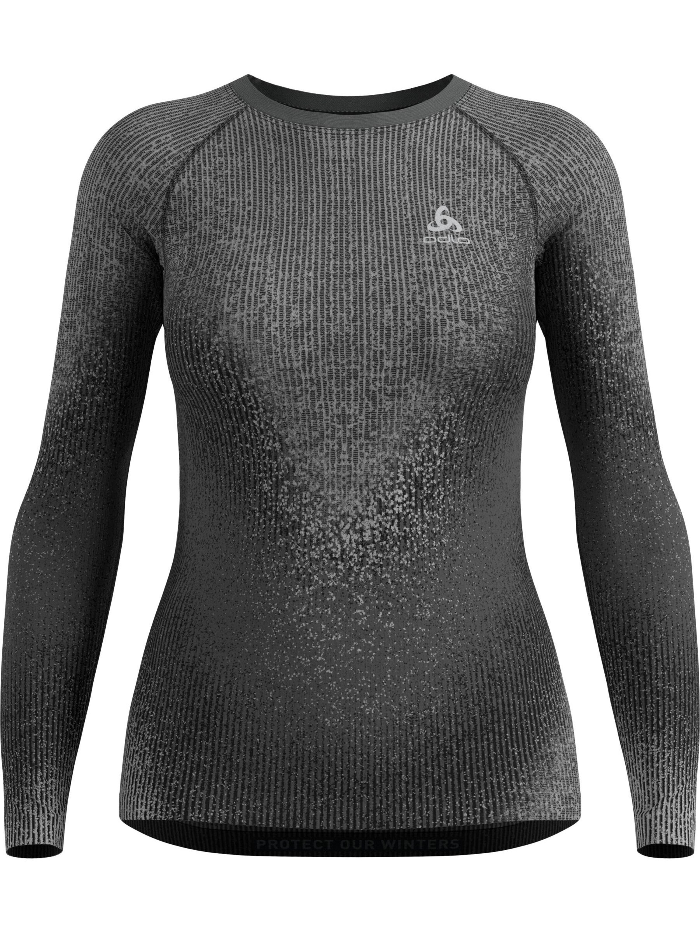 ODLO Base layer in Black: front