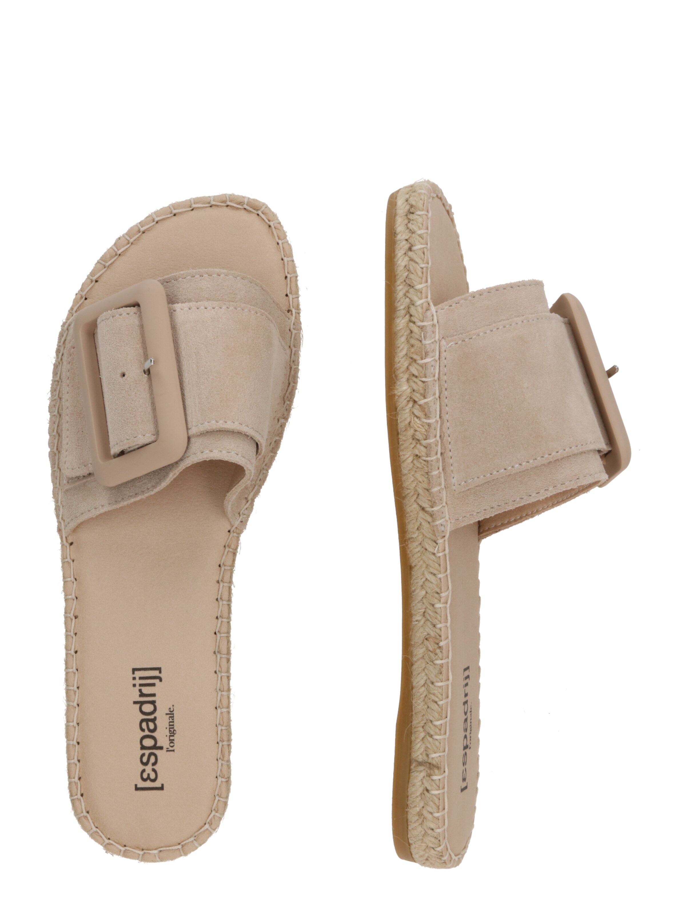 Pantoufle 'BELFORT' espadrij l´originale en beige