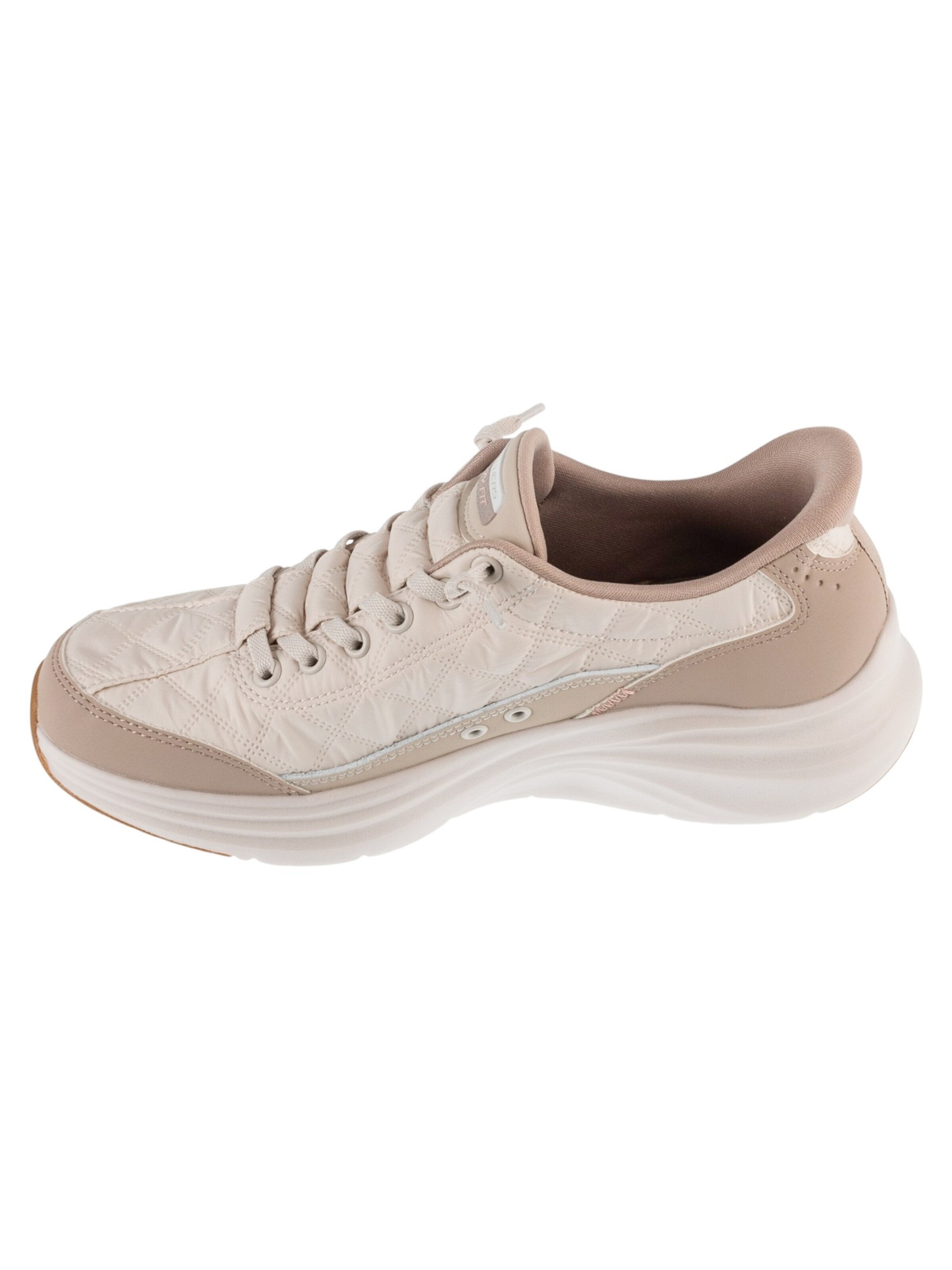 SKECHERS Sneakers laag 'Skechers Slip-ins: Contour Foam - Cozy Fit' in Beige