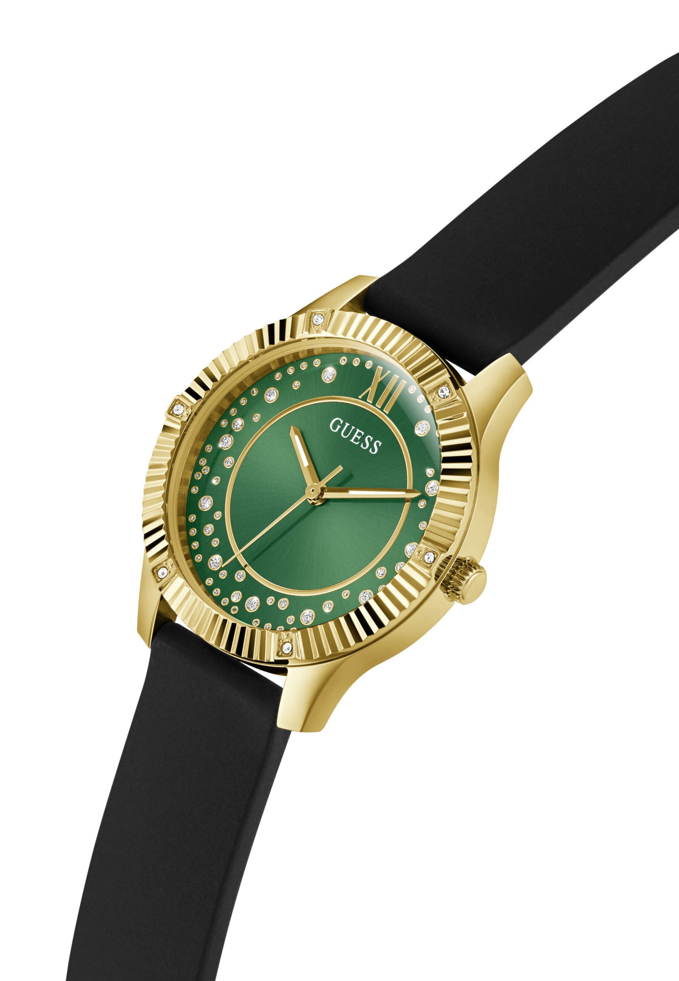 GUESS Analoog horloge 'STARSTRUCK' in Zwart