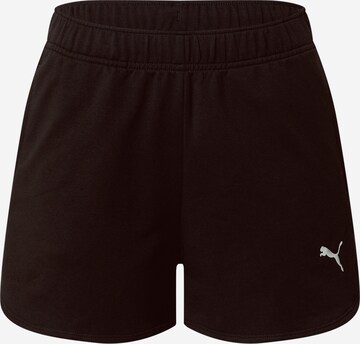 PUMA Regular Sportshorts in Schwarz: predná strana