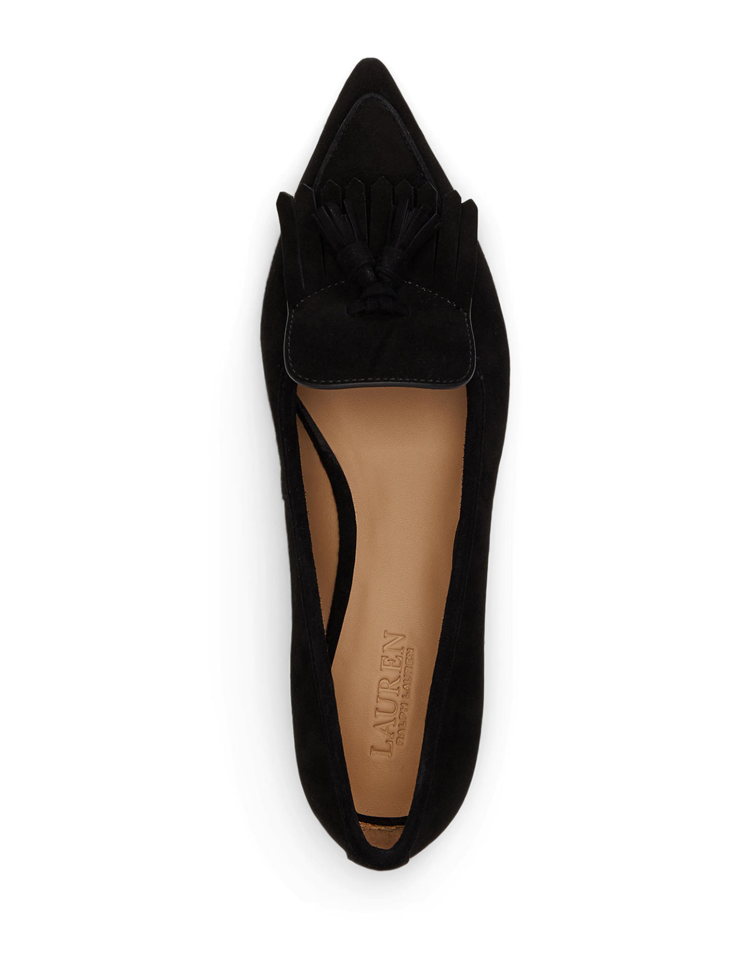 Lauren Ralph Lauren Slipper 'LONDYN', värv must