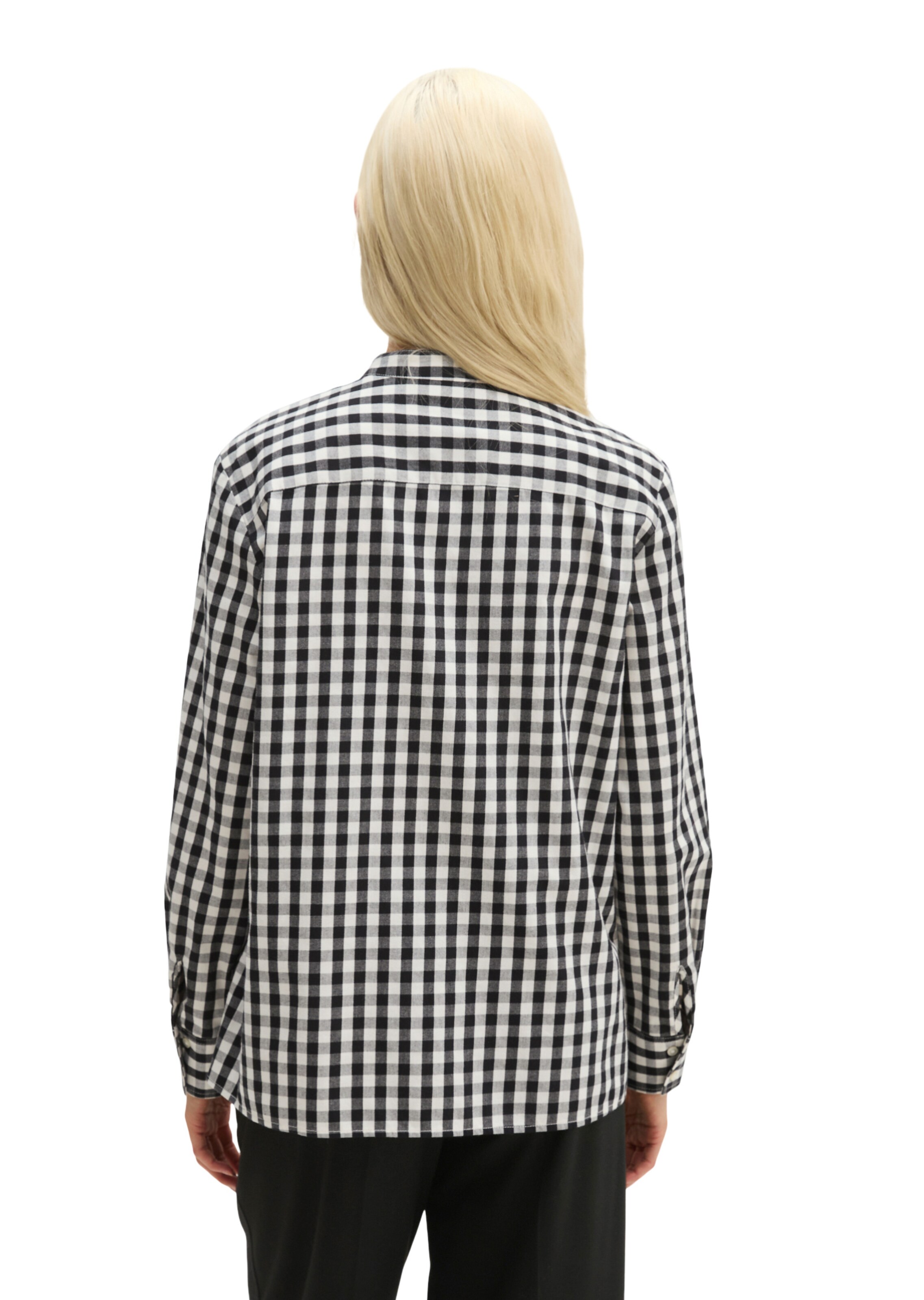 Marc O'Polo Bluse in Schwarz: Rückseite