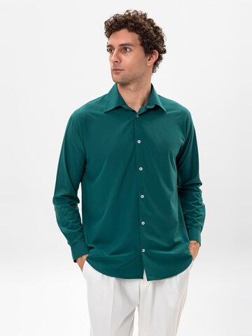 Antioch Shirt in Green: front