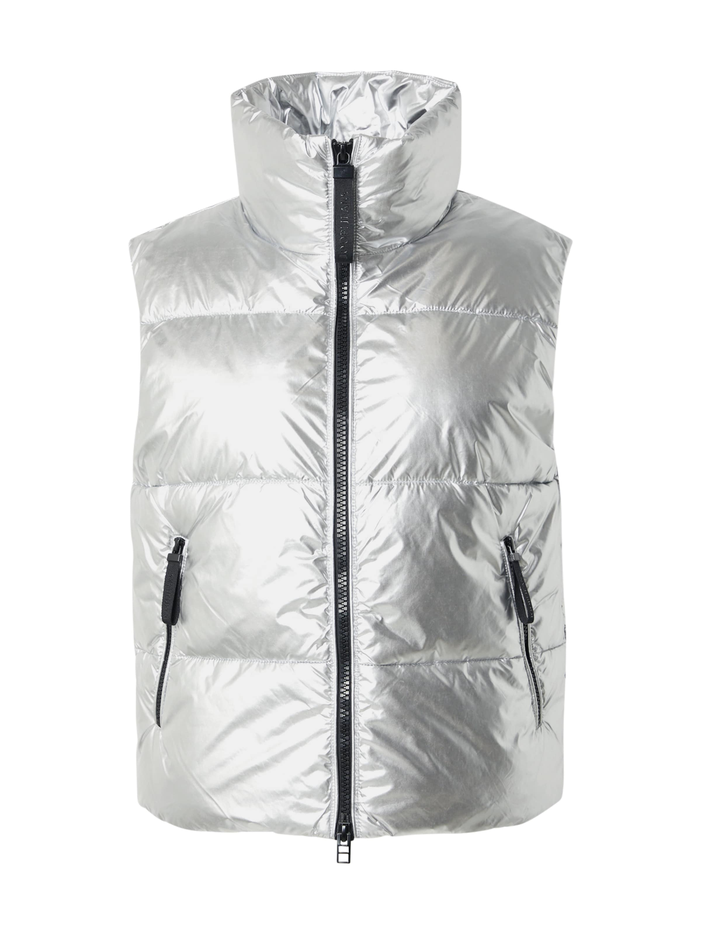 JOOP! Jeans Weste 'Viktoria' in Silber: Vorderseite