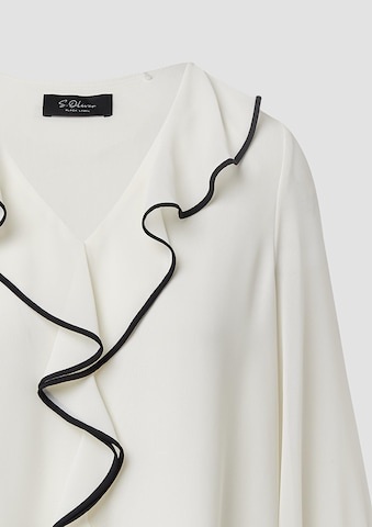 s.Oliver BLACK LABEL Blouse in White