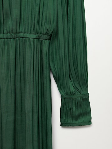 MANGO Košilové šaty 'VESTIDO BANANA' – zelená