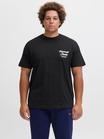 JACK & JONES Shirt in Black: front