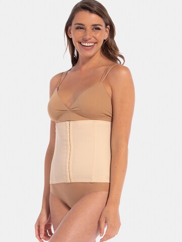 MAGIC Bodyfashion Regular Korsetlijfje in Beige: voorkant