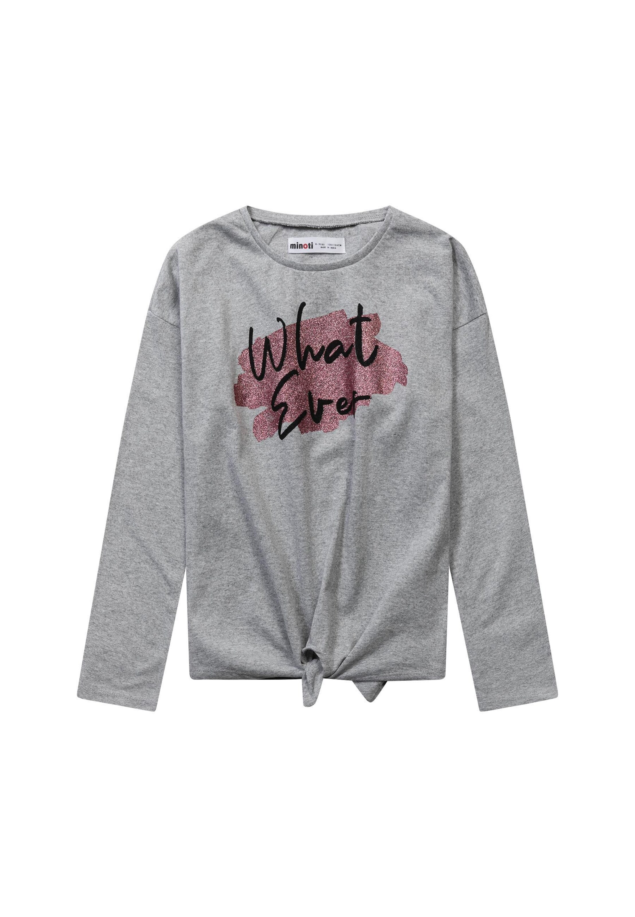 Tricou de la MINOTI pe gri: față