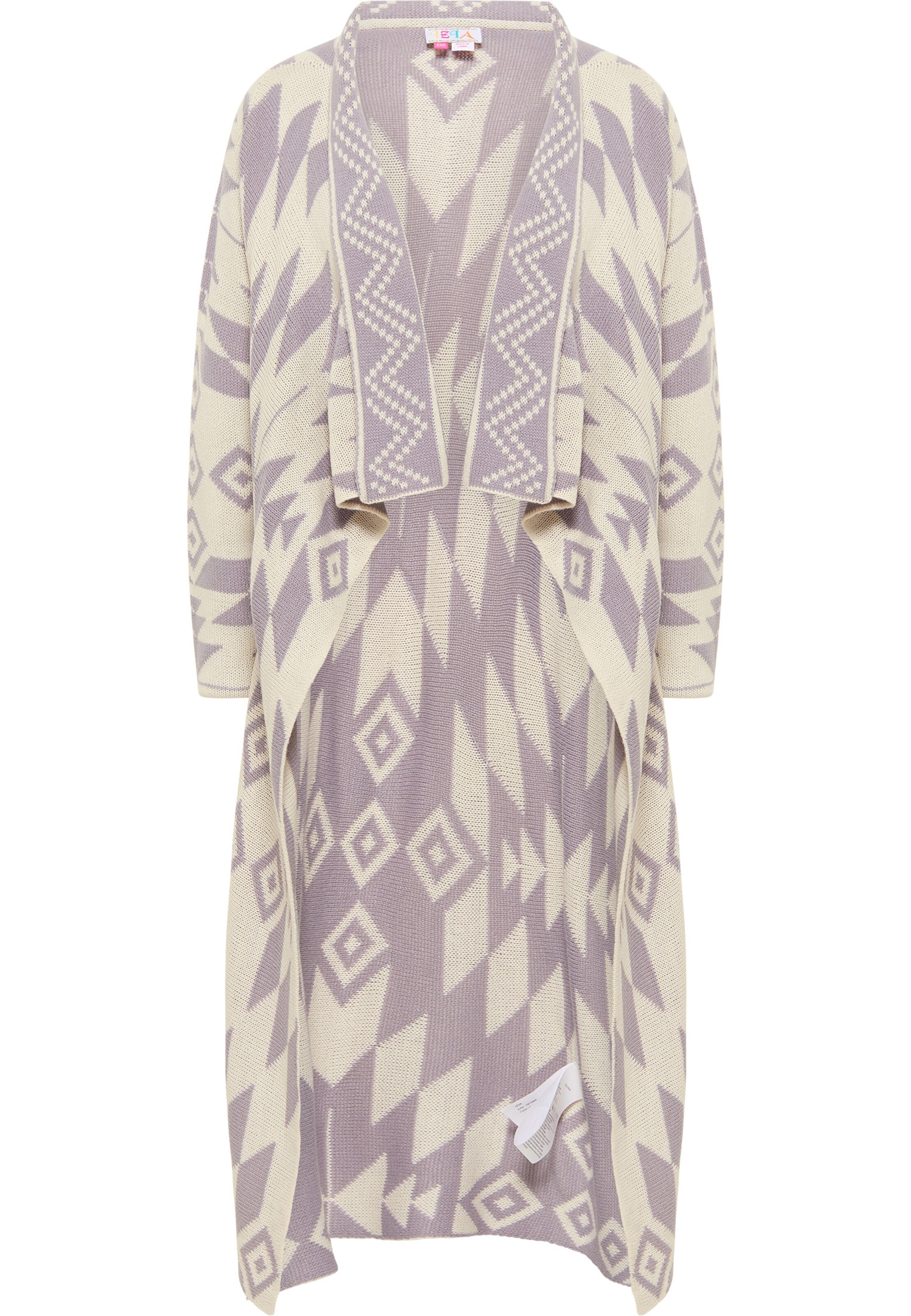 IZIA Strickmantel in Beige: Vorderseite