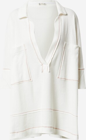 Free People Shirt 'UNDER THE STARS' in Wit: voorkant