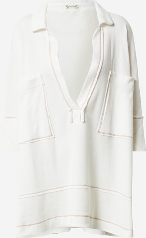 Free People Shirt 'UNDER THE STARS' in White: front