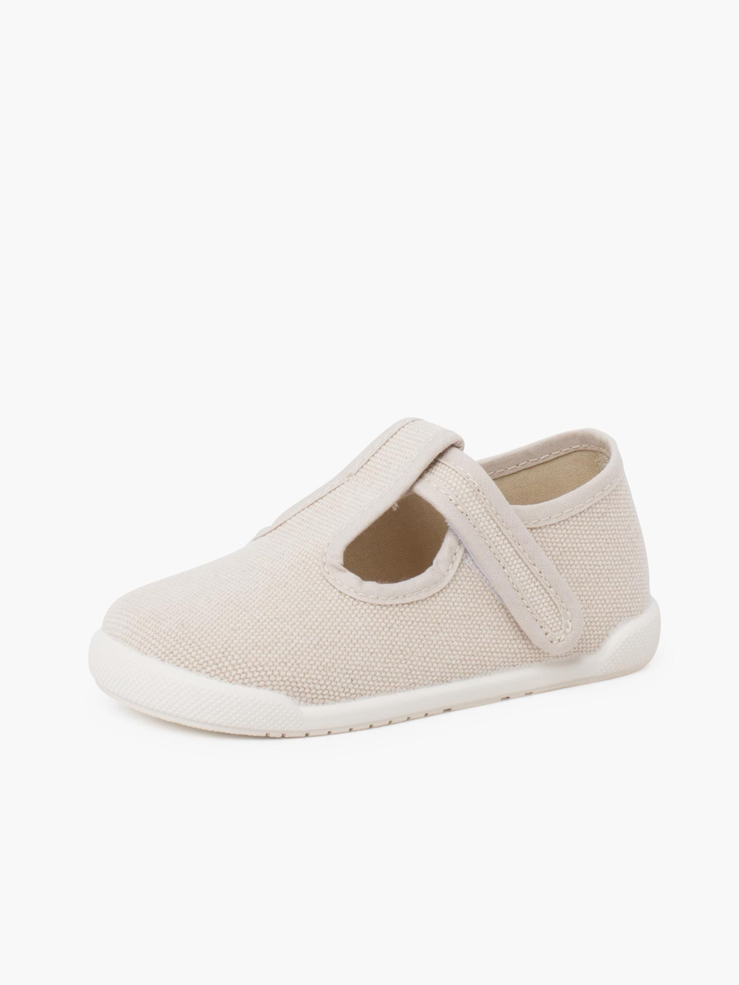 Pisamonas First-step shoe in Beige: front