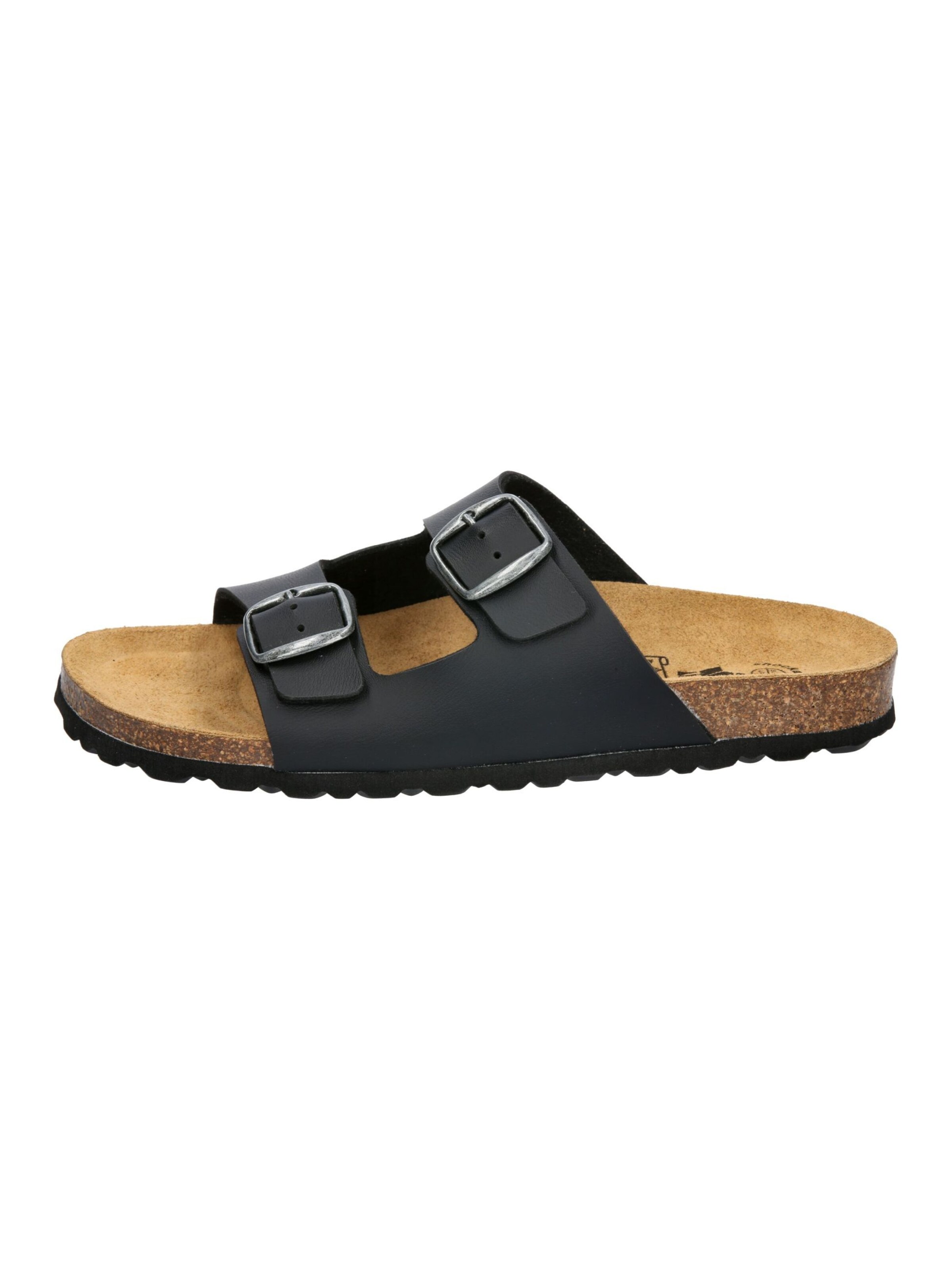 LICO Pantolette 'Bioline' in Schwarz