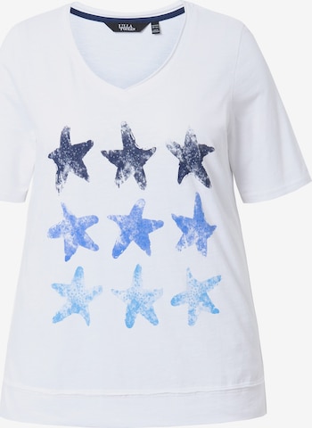 Ulla Popken T-Shirt in Weiß: Vorderseite