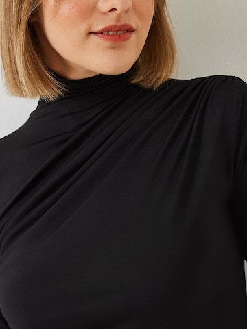 T-shirt Bianco Lucci en noir