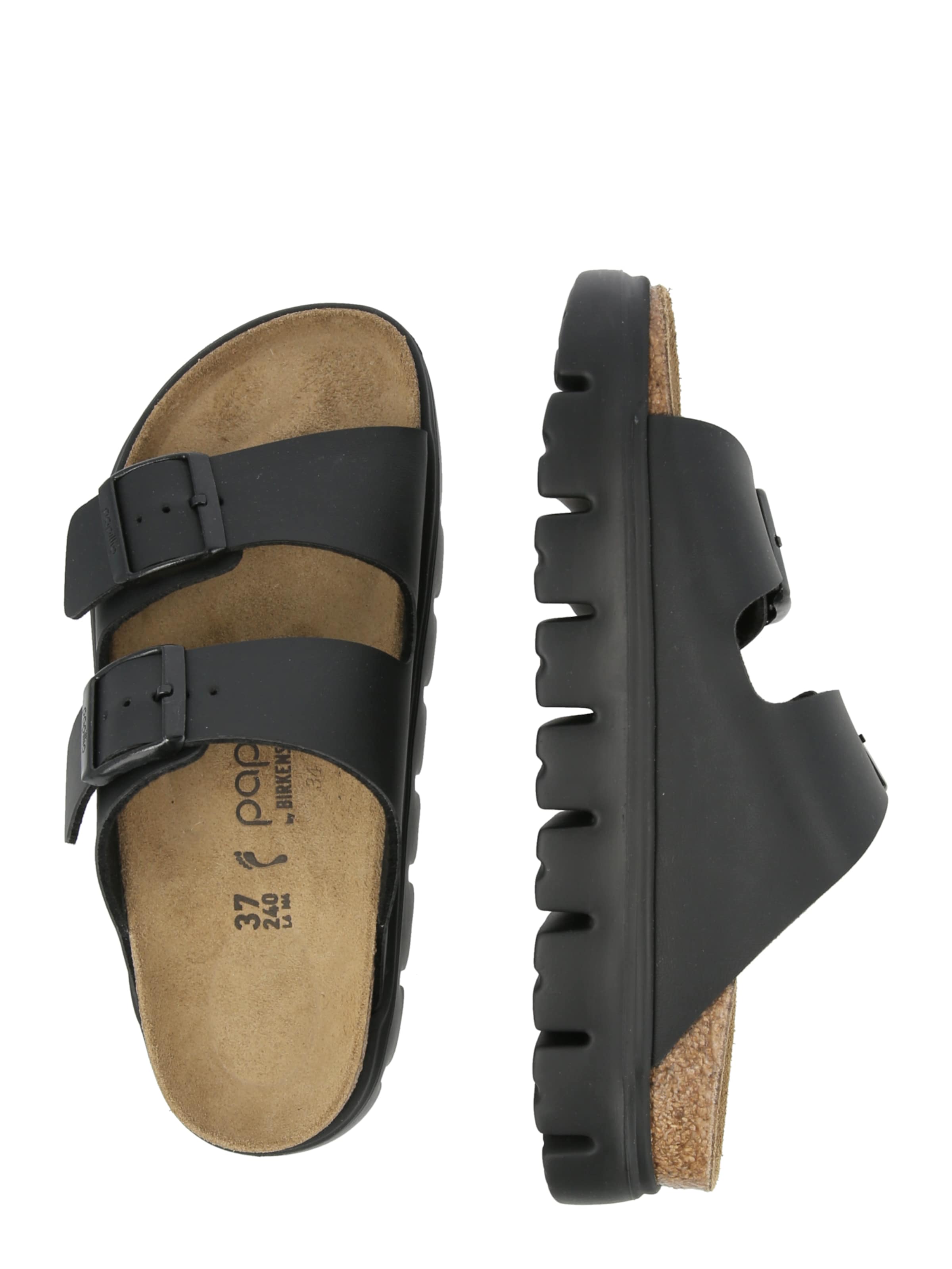 Zoccoletto 'Arizona Chunky' di BIRKENSTOCK in nero
