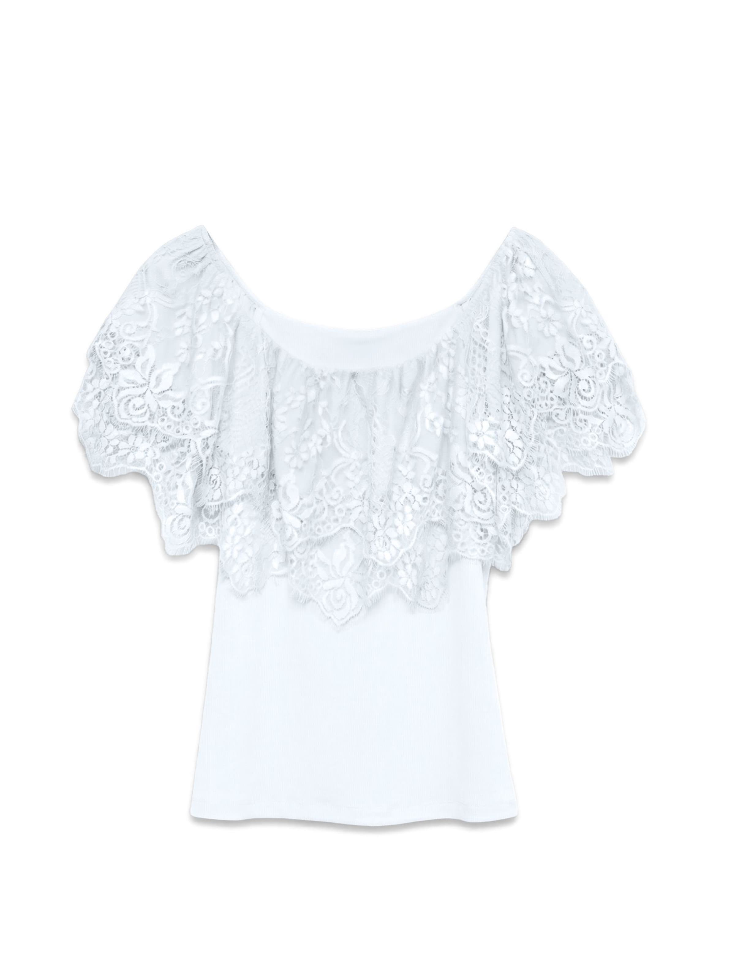 Camicia da donna di VERO MODA in bianco: frontale