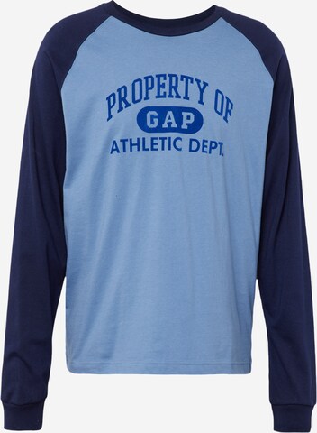 GAP Shirt in Blauw: voorkant