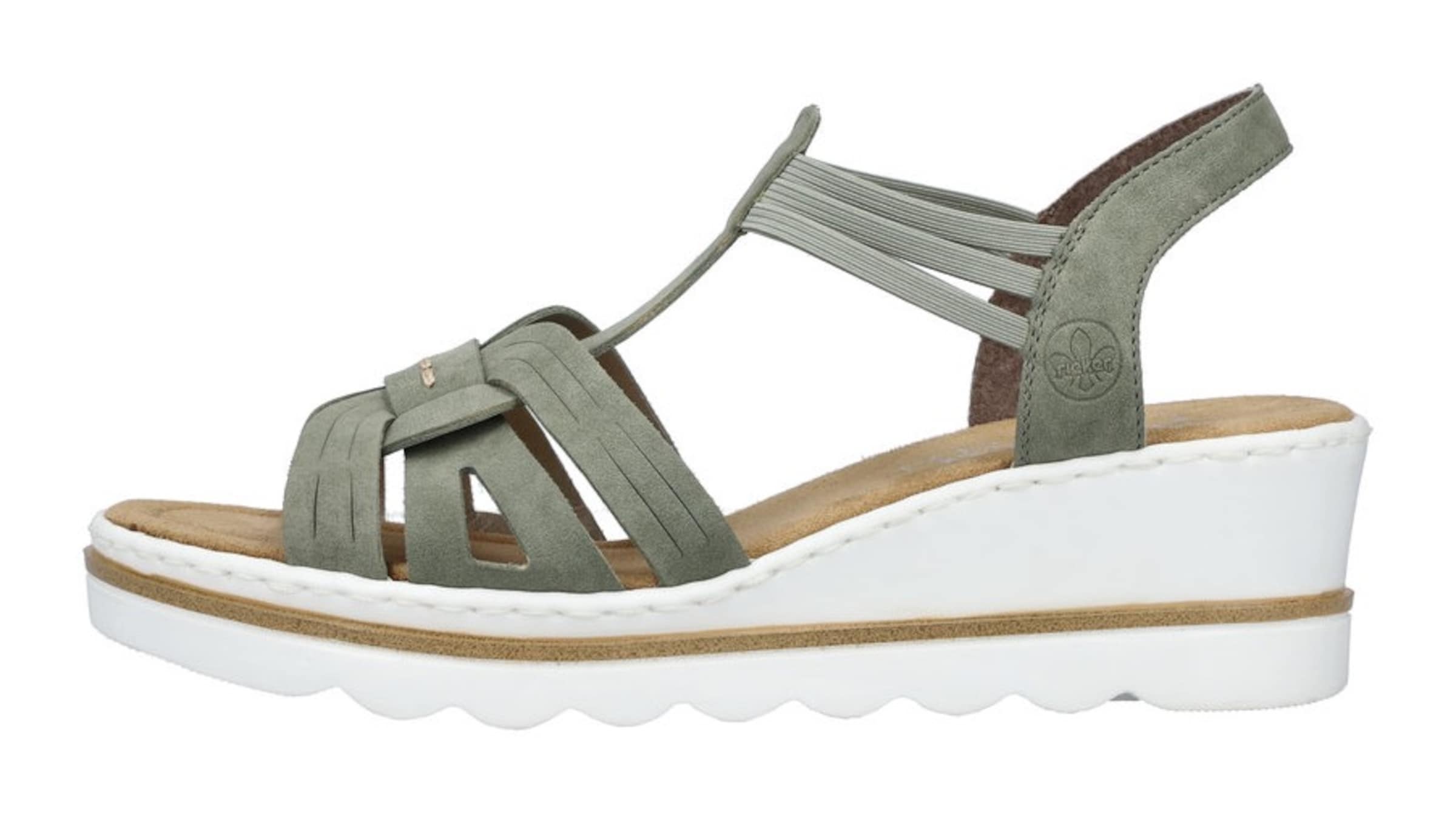Rieker Sandale in Grün