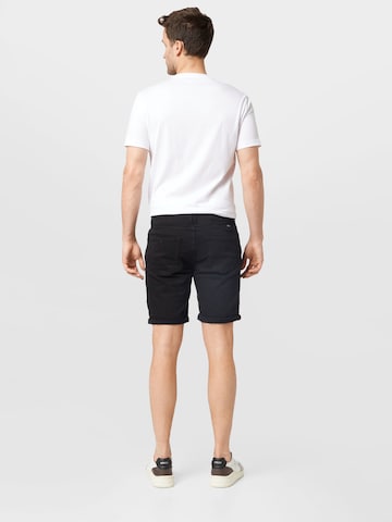 BLEND Regular Shorts in Schwarz