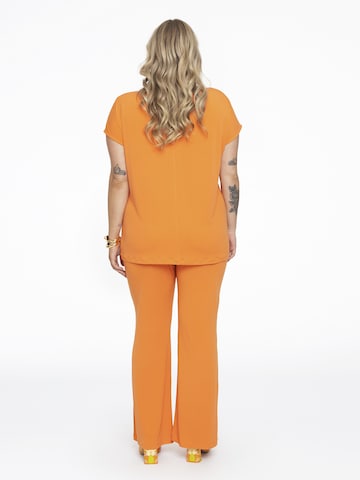 T-shirt Yoek en orange