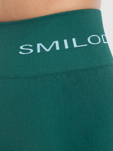 Smilodox Skinny Workout Pants 'Azura' in Green
