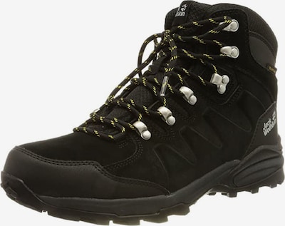JACK WOLFSKIN Boots 'Refugio' in schwarz / silber, Produktansicht