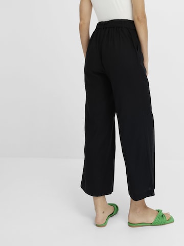 bonprix Loosefit Hose in Schwarz