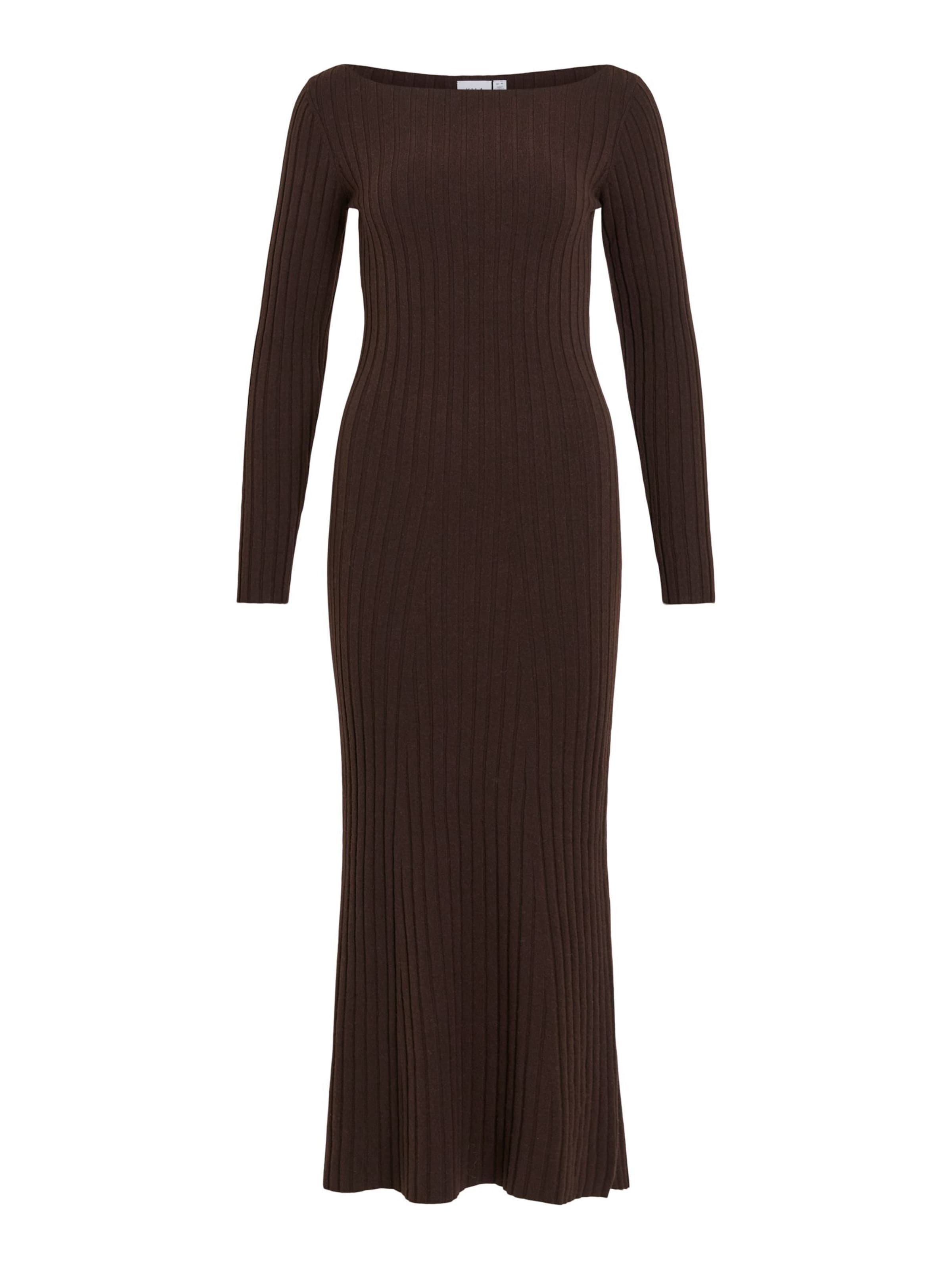 Robe 'VILUCCA' VILA en marron : devant