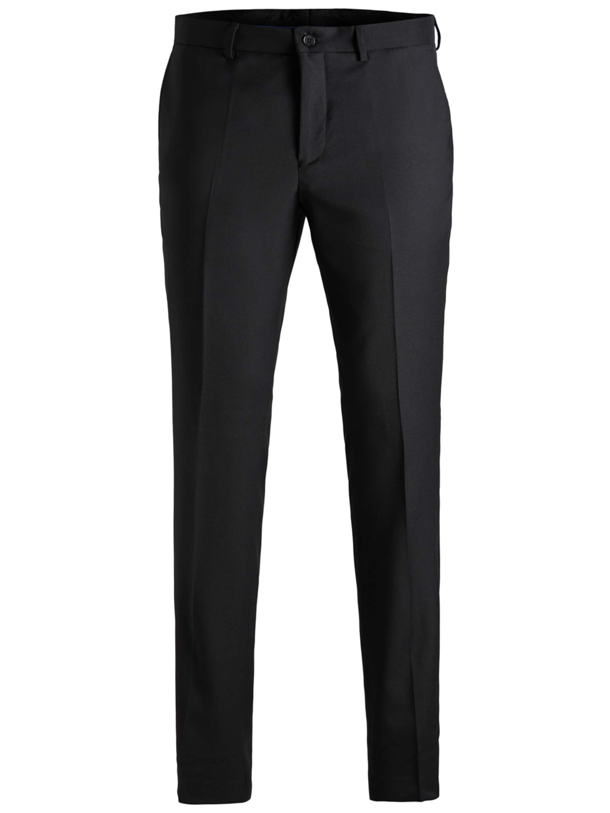 Slimfit Pantaloni con piega frontale &#x27;Solaris&#x27; di JACK &amp; JONES in nero: frontale