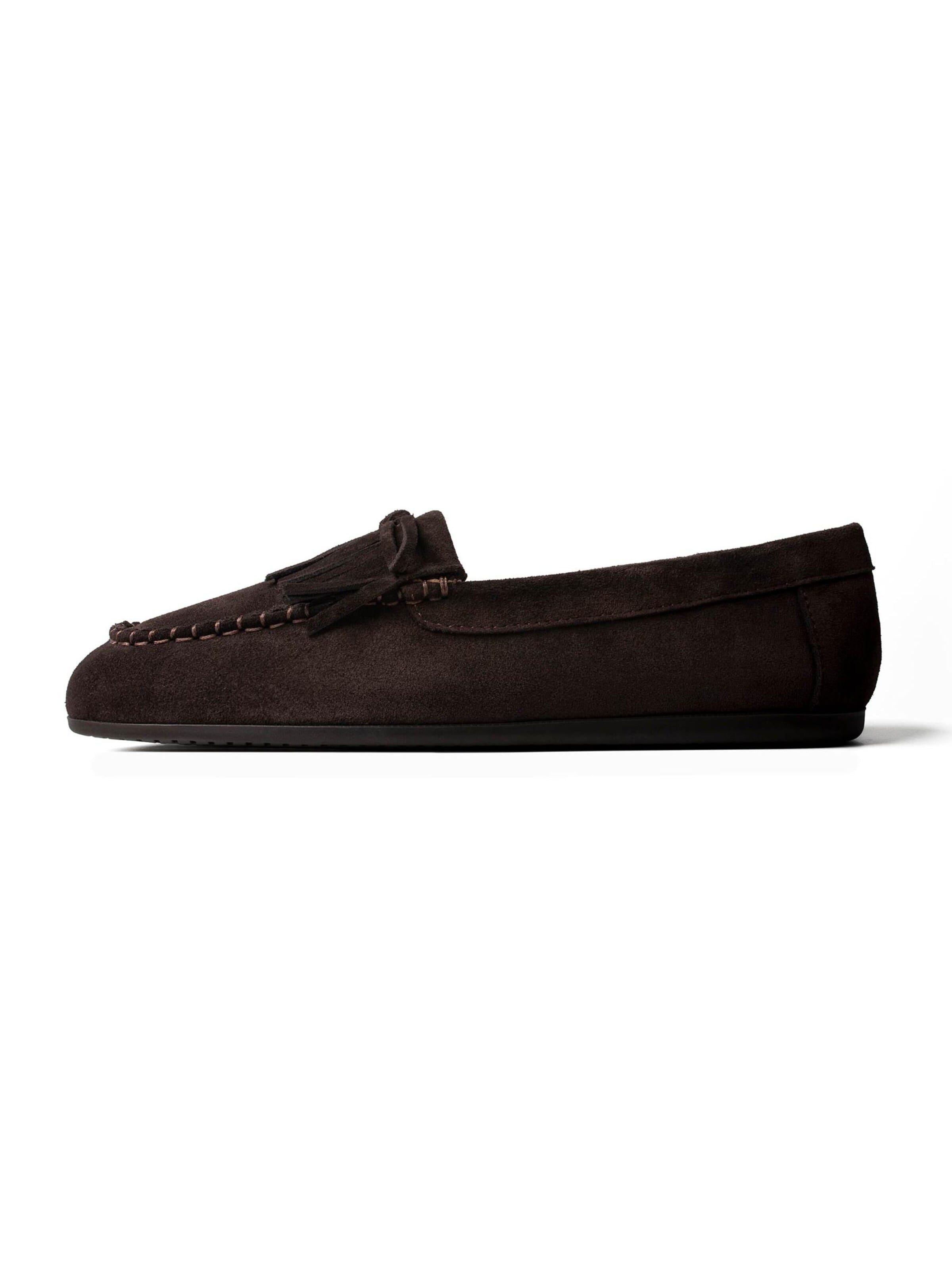 L37 HANDMADE SHOES Mocassins 'THE WAY LIGHT FALLS' em 36 em castanho escuro, Vista do artigo