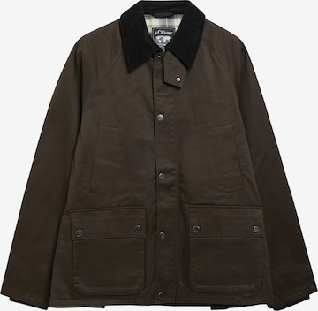 Veste mi-saison s.Oliver en marron : devant