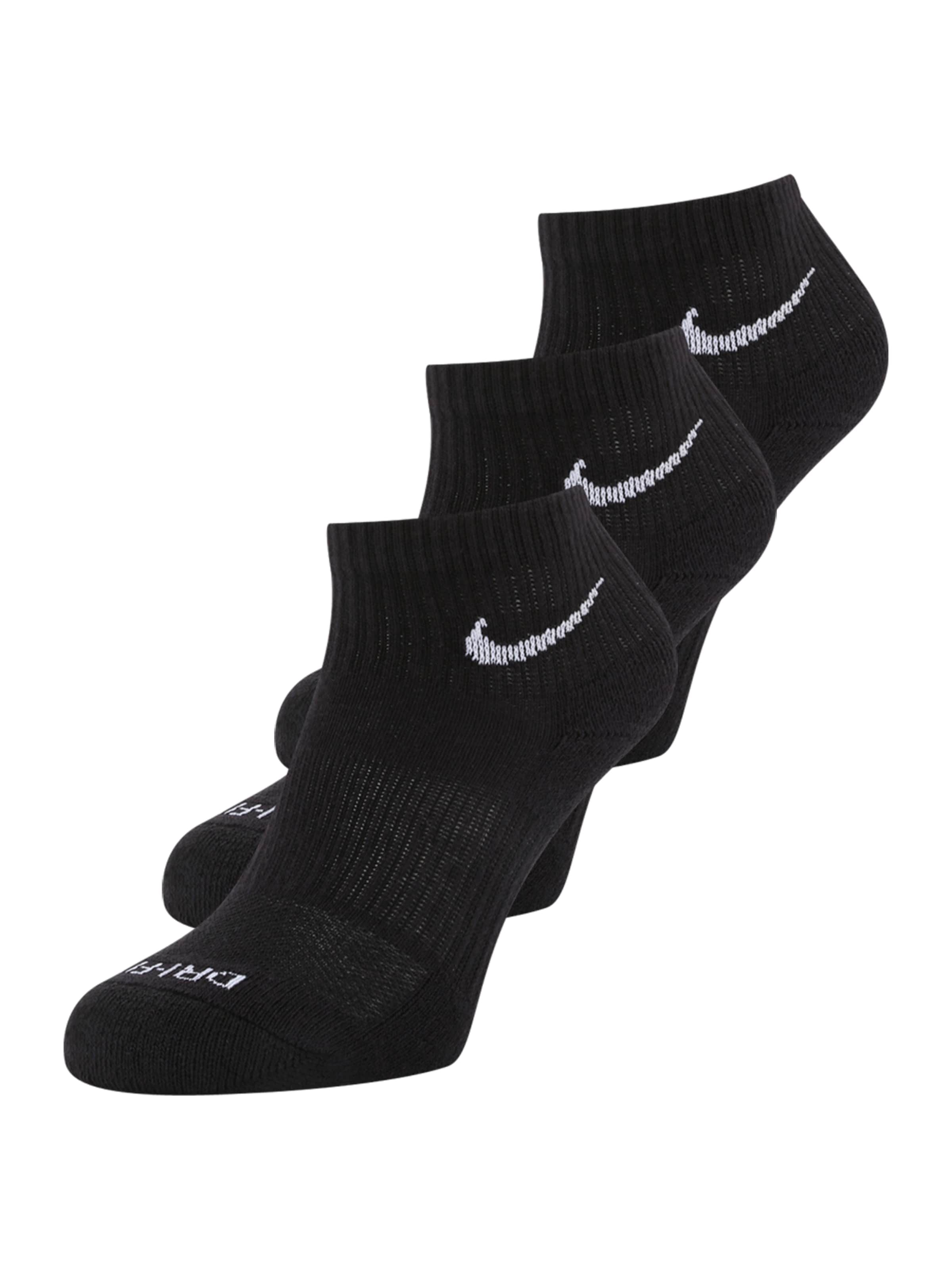 juoda NIKE Sportinės kojinės 'Everyday Plus': priekis