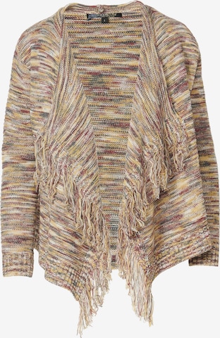 KOROSHI Knit cardigan in Mixed colours: front